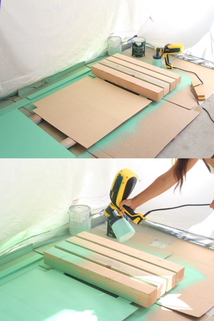 How to paint kitchen cabinet legs