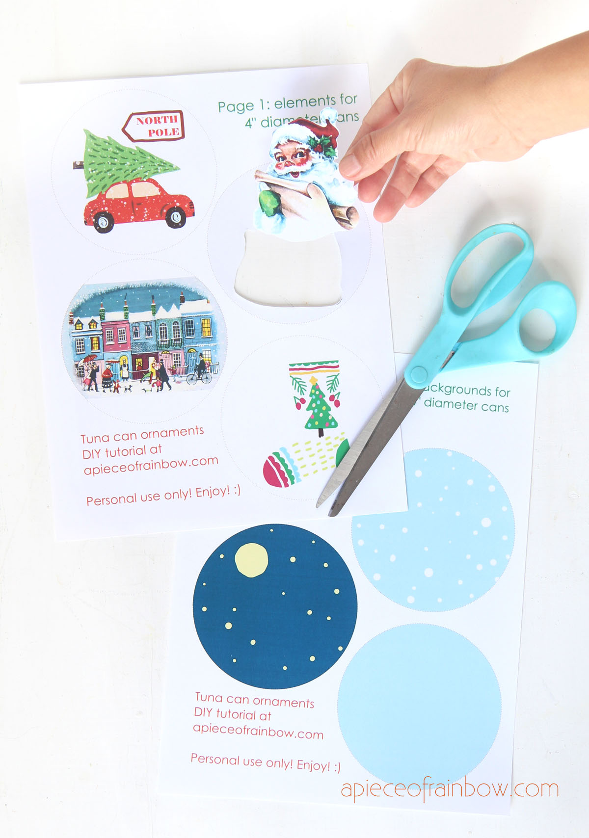 free printable Christmas art & designs
