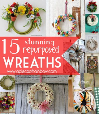 Make wreaths - apieceofrainbow.com