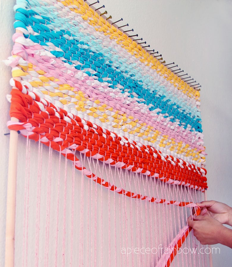 make DIY rag rug farmhouse boho home decor
