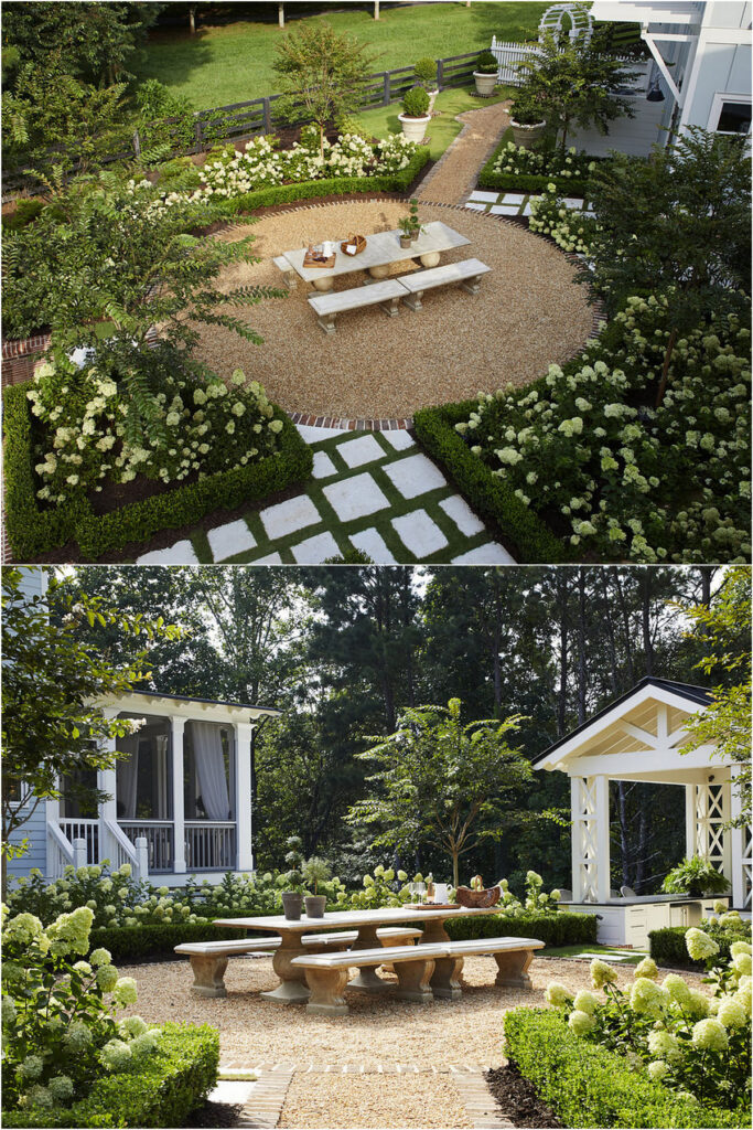 Hardscape ideas to create outdoor living areas