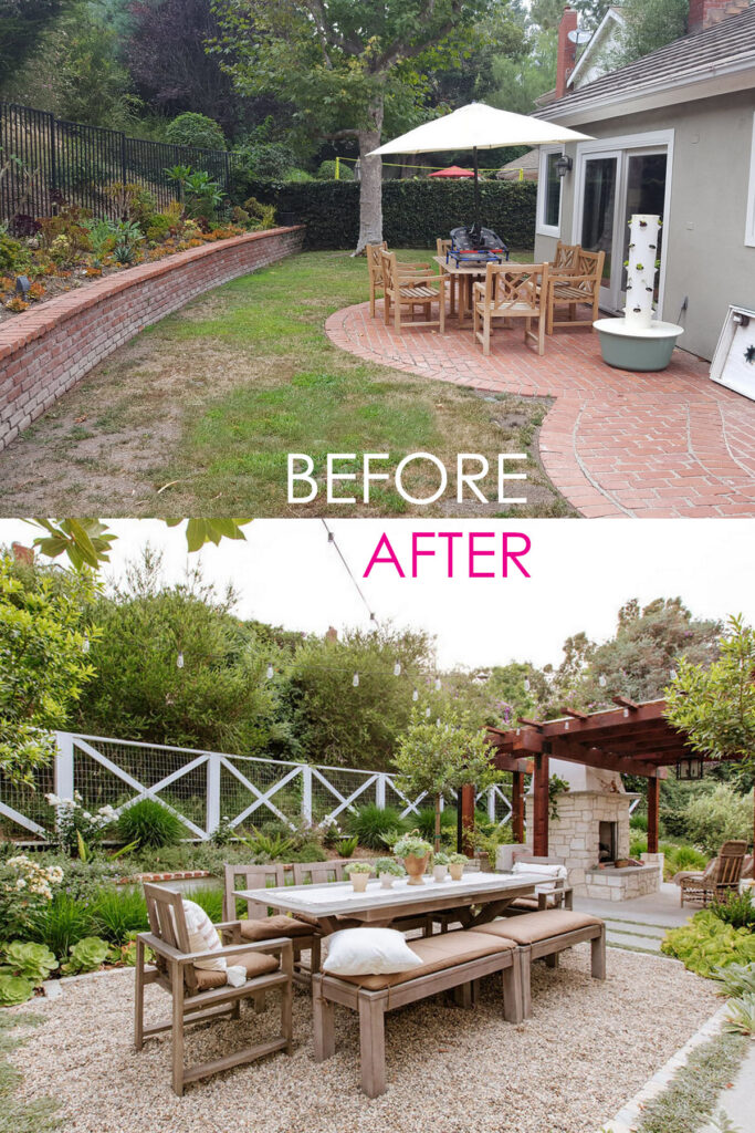 Landscaping ideas for outdoor dining