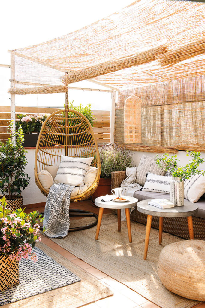 Boho garden design ideas