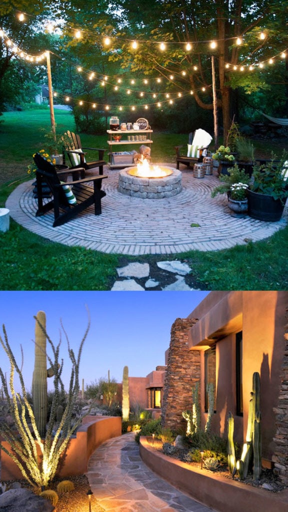 Landscape lighting ideas