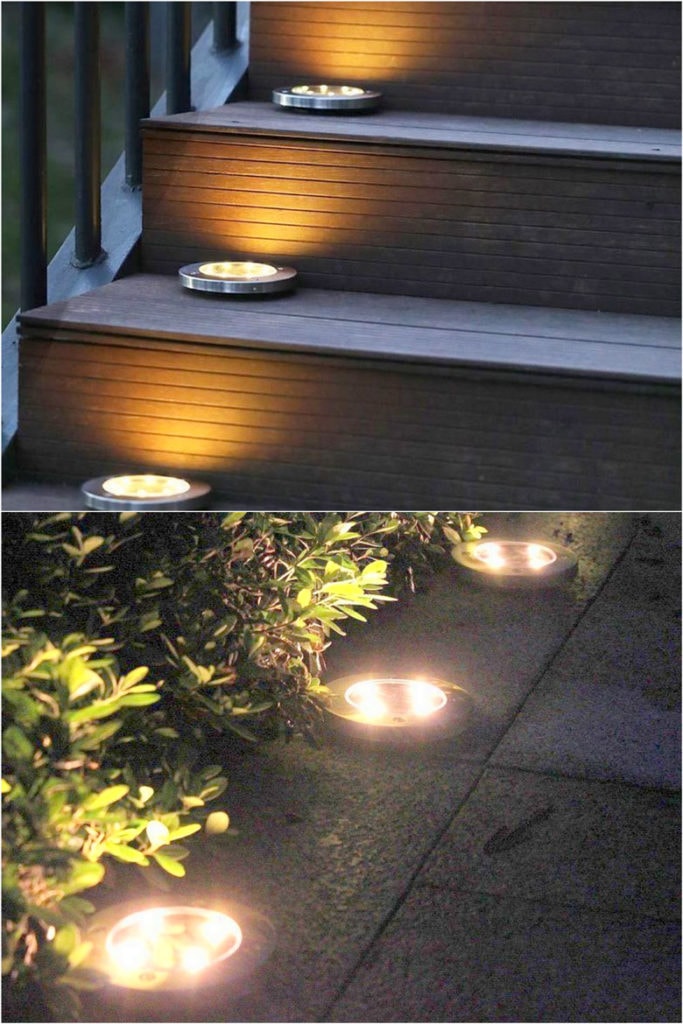 In ground outdoor lighting