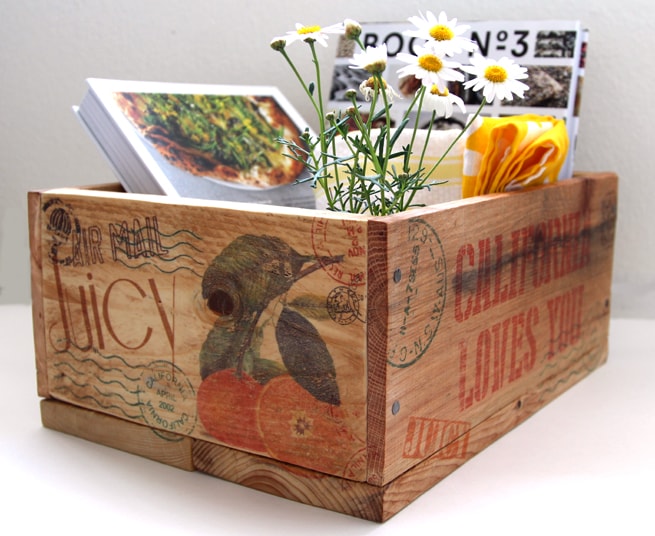 apieceofrainbow-pallet wood crates 