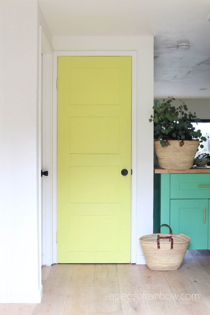  old hollow core door makeover in boho and farmhouse style 