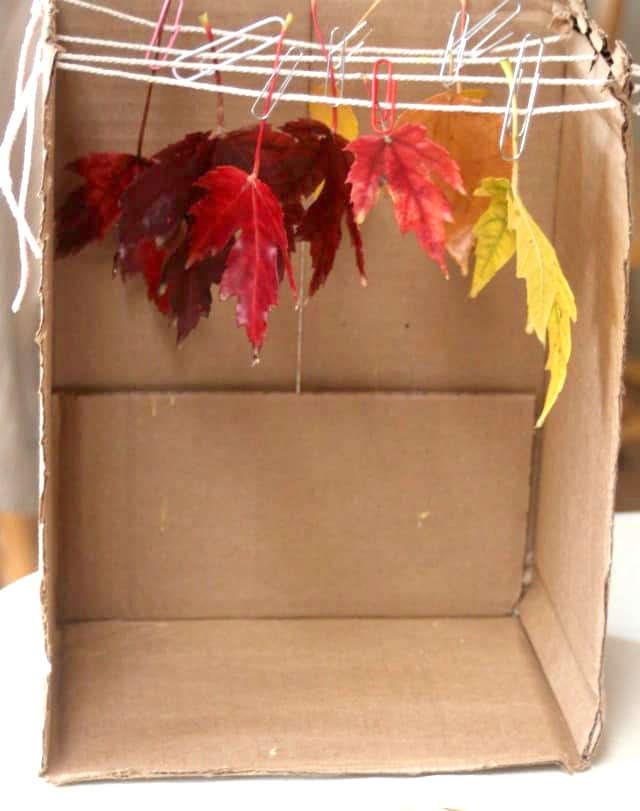 wax dipped fall leaves for crafts and decor