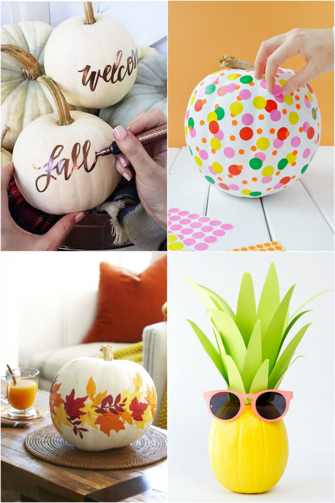 Beautiful Fall and Thanksgiving pumpkin decorating ideas 