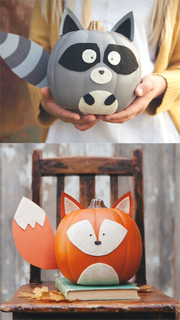 Pumpkin animals 