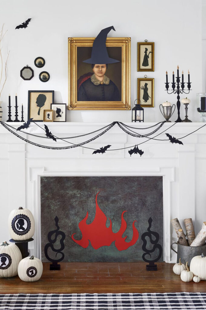 Creative Halloween wall decorations