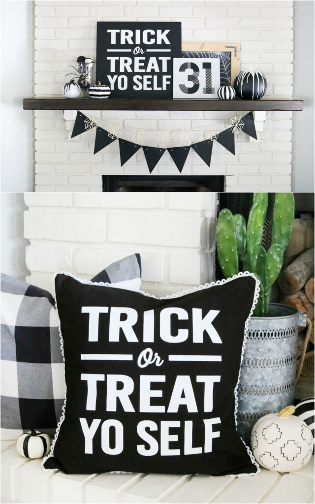 DIY Halloween pillows 