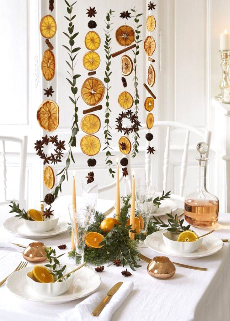boho Natural decorations for Thanksgiving and Christmas