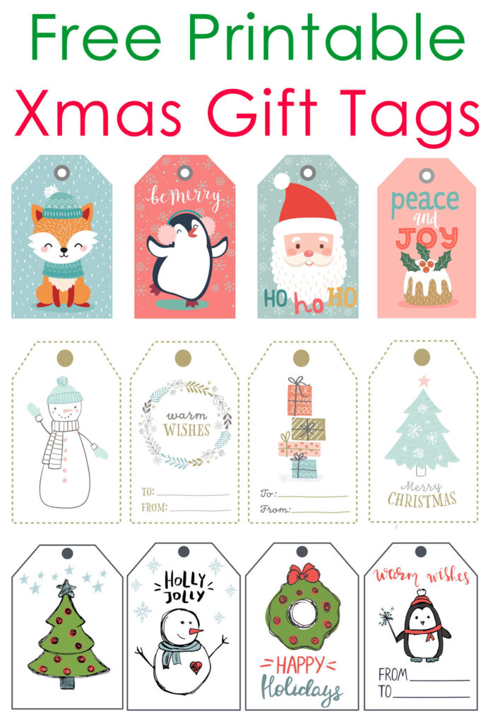 Free Christmas Printable Gift Tags