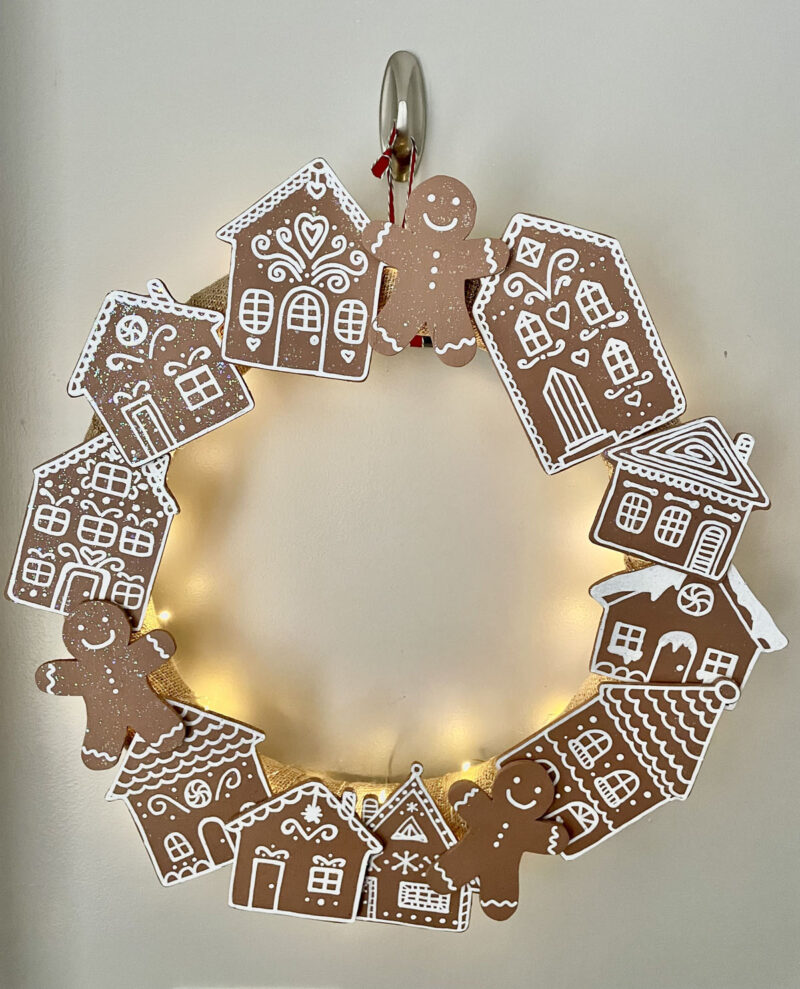 Gingerbread House wreath