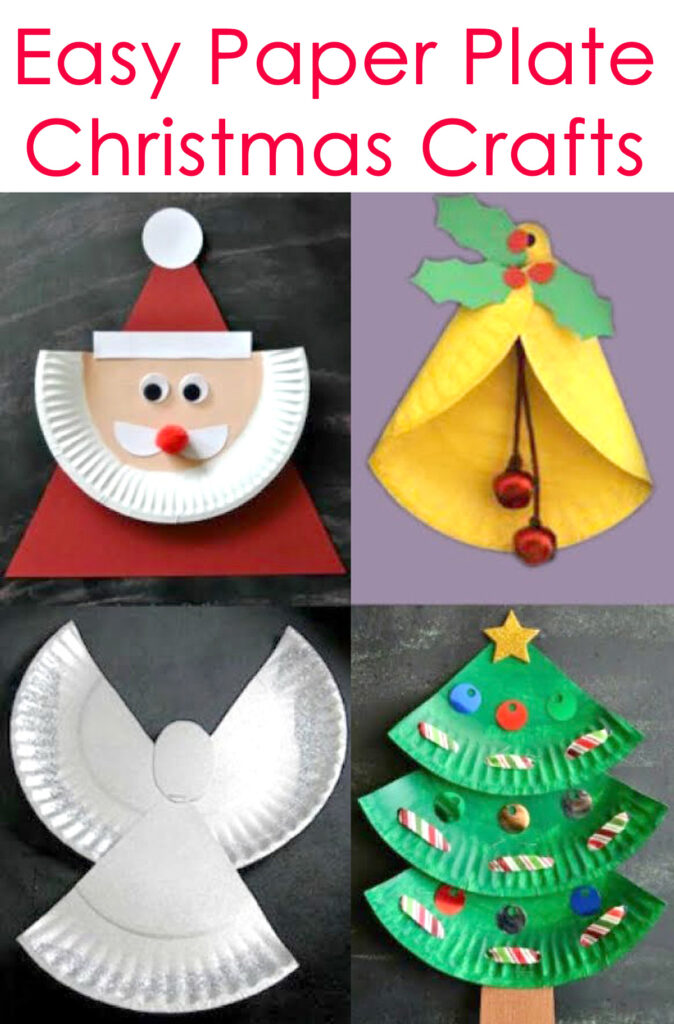 Paper Plate Christmas Crafts for Kids
