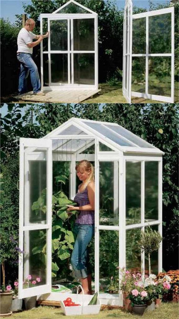 how to build a small greenhouse shed  
