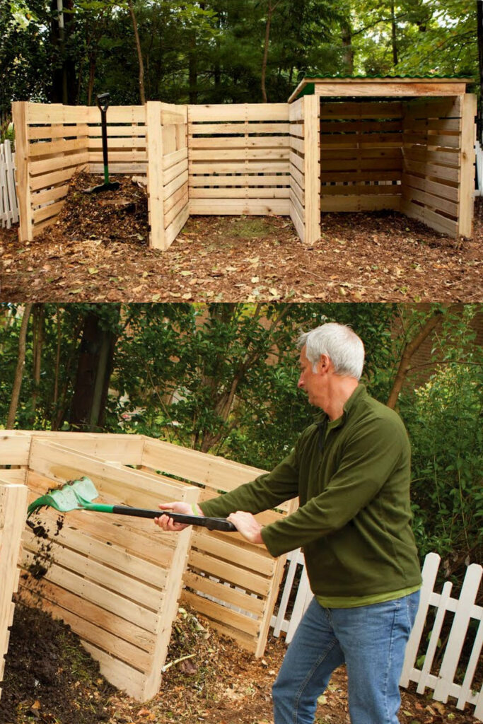 3 bin composting systems DIY